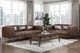 Homelegance® Soren Brown Loveseat-1