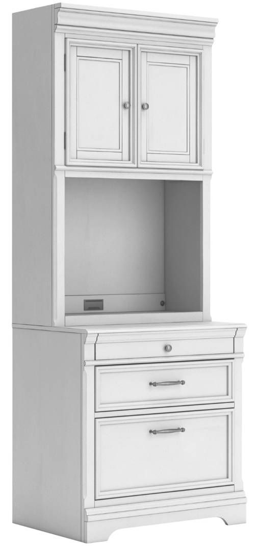Signature Design by Ashley® Kanwyn Whitewash Bookcase-0