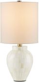 Currey & Company Osso Eggshell/Natural Bone Table Lamp-0