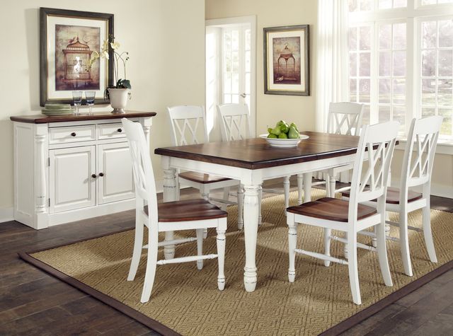 homestyles® Monarch 7-Piece Off-White Dining Set-1