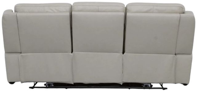 Flexsteel® Barnett Timber Leather Power Reclining Sofa with Power Headrest and Lumbar-4