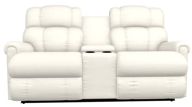 La-Z-Boy® Pinnacle Shell Power Wall Reclining Loveseat with Headrest and Console-1