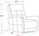 Parker House® Gershwin Lucca Butterscotch Power Zero Gravity Recliner-2