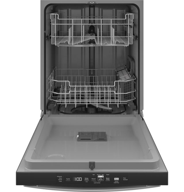GE® 24" Fingerprint Resistant Stainless Steel Built-In Dishwasher with Sanitize Cycle & Dry Boost-2