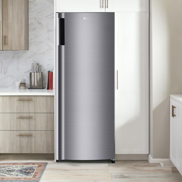 LG 5.8 Cu. Ft. Platinum Silver Single Door Freezer-17