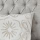Olliix by Madison Park Violette 3 Piece Ivory and Taupe King/California King Tufted Cotton Chenille Comforter Set-4