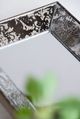 A & B Home Dorthea Gold Rectangular Hanging Mirror-5