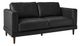 Elements International Hampton Fiero Charcoal Loveseat-0