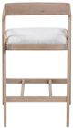 Moe's Home Collection Padma Light Grey Counter Stool-3
