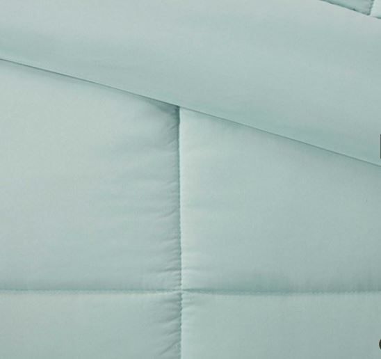 Olliix by Madison Park Sarasota Seafoam Twin Microcell Down Alternative Comforter Mini Set-2