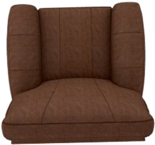 Best® Home Furnishings Customizable Leather Club Chair with Honey Birch Legs -4