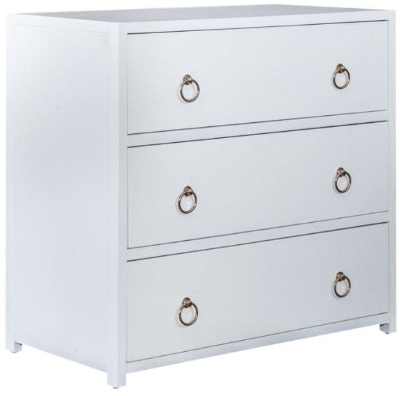 Liberty Furniture East End Wirebrushed White Accent Cabinet-0