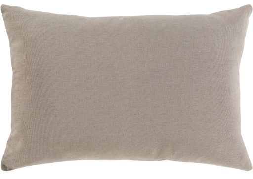 Surya Cactus Silk Taupe 13"x20" Toss Pillow with Polyester Insert-3