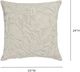 TOV Furniture Tabitha Cream Euro Embroidered Throw Pillow-2