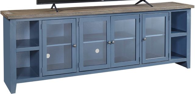 aspenhome® Eastport Malta Blue 97" Console-0