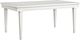 Magnussen Home® Willowbrook Egg Shell White Rectangular Dining Table-0
