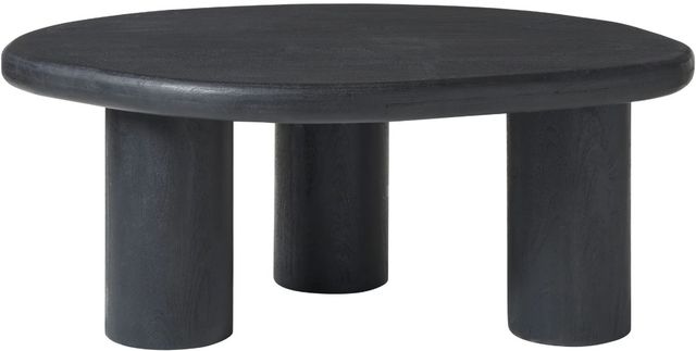 Renwil® Rowe Matte Black Coffee Table-2