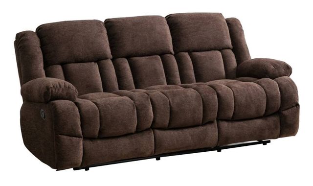Mazin Furniture Presley Brown Power Reclining Sofa-0