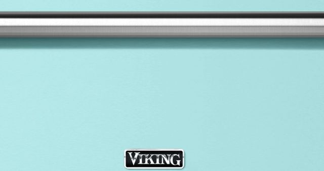 Viking® 3 Series 30" Bywater Blue Warming Drawer-2