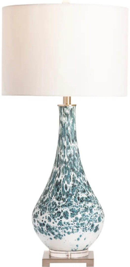Crestview Collection Anel Blue Table Lamp-1