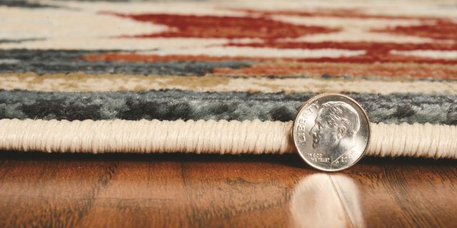 KAS Rugs Chester 5635 Ivory Pines 5'x8' Rug-1