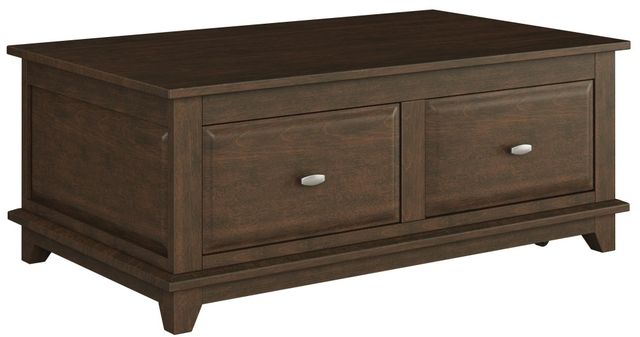 Homelegance® Minot Brown Cherry Cocktail Table-2