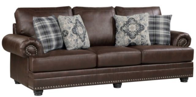 Homelegance® Franklin Dark Brown Sofa-0