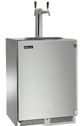 Perlick® Outdoor Signature Series 24" Stainless Steel Beverage Dispenser Solid Door with 2 Faucets-0