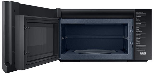 Samsung Bespoke 2.1 Cu. Ft. White Glass Over The Range Microwave-1