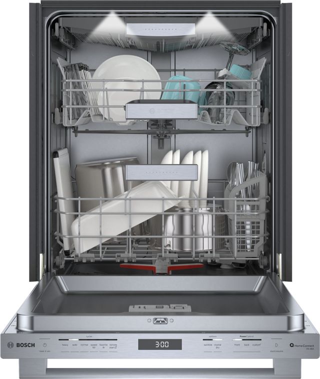Bosch Benchmark® 24" Stainless Steel Top Control Built-In Dishwasher -2