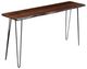 Jofran Inc. Nature's Edge 4-Piece Light Chestnut Sofa Console and Stool Set-2