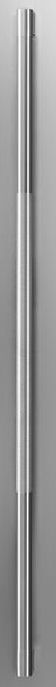 JennAir® NOIR™ 24" Monochromatic Stainless Steel Built-In Column Freezer Panel Kit - Right-Swing-1