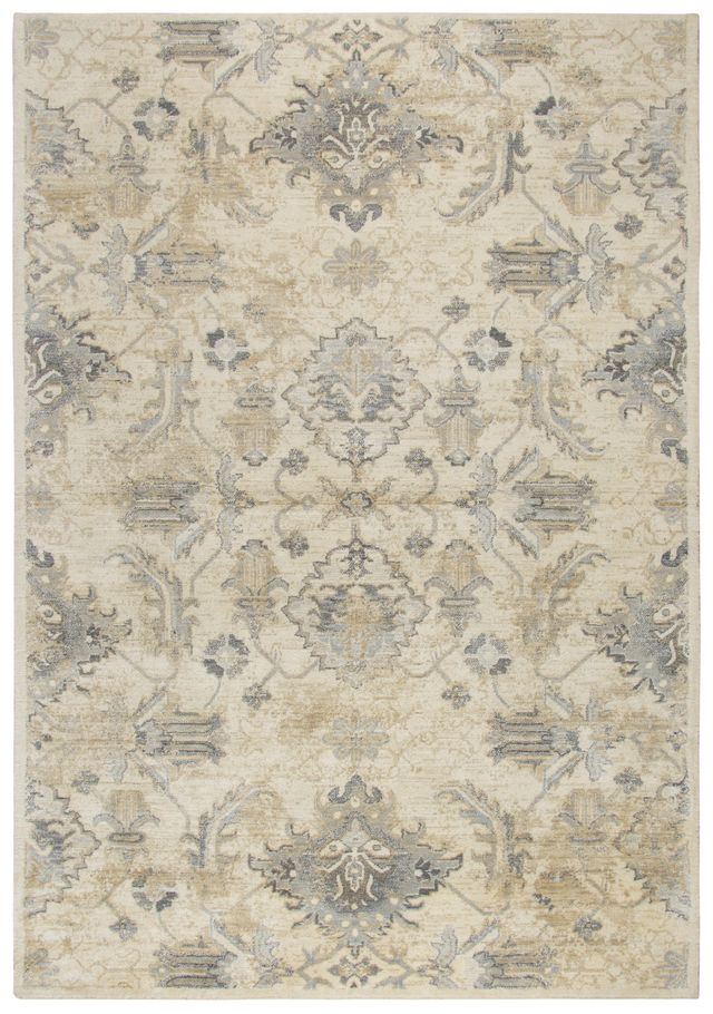 Rizzy Home Gossamer Light Beige 2'6" x 10' Runner Rug-0