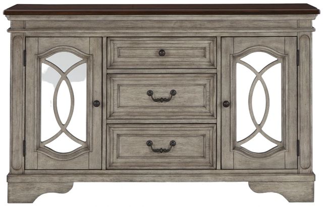 Signature Design by Ashley® Lodenbay Two-tone Dining Server-1