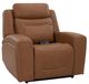 Kuka Home K-Motion Butternut Leather Power Recliner-0