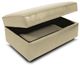 England Furniture Customizable Lachlan Leather Cocktail Ottoman-1