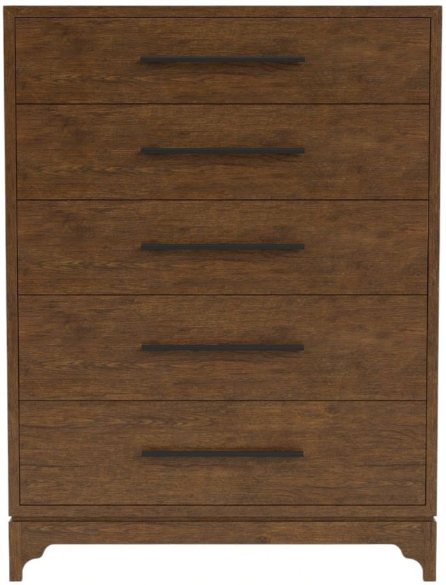 Riverside Furniture Calhoun Whiskey Oak 5-Drawer Chest-1