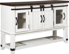 Signature Design by Ashley® Valebeck Brown/White Dining Room Server