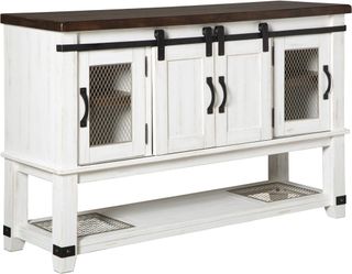 Signature Design by Ashley® Valebeck Brown/White Dining Room Server