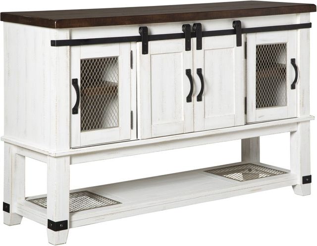 Signature Design by Ashley® Valebeck Brown/White Dining Room Server