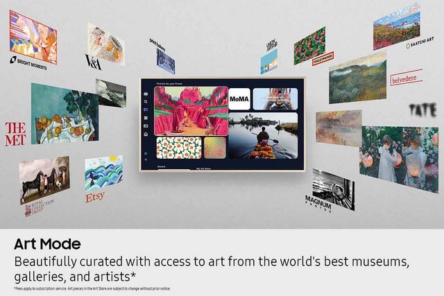 Samsung The Frame 50" 4K Ultra HD QLED Art Mode Vision AI Smart TV-12