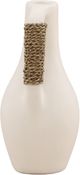 Dovetail Furniture Claylen 4-Piece White Vase Set-1
