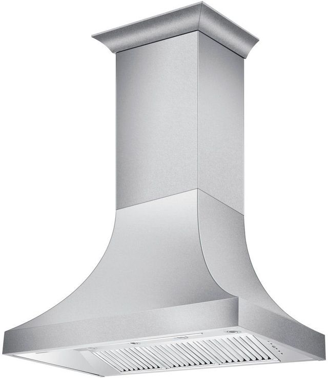 ZLINE 30" Satin Stainless Steel Outdoor Wall Mounted Range Hood-4