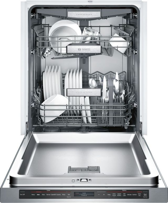 Bosch Benchmark® 24" Panel Ready Built In Dishwasher-1