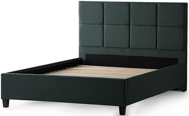Malouf® Scoresby Spruce Queen Designer Bed-0