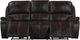 New Classic® Home Brookings Charcoal Power Reclining Sofa with Power Headrest and Footrest-3