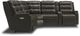Flexsteel® Arlo Black Reclining Sectional-1