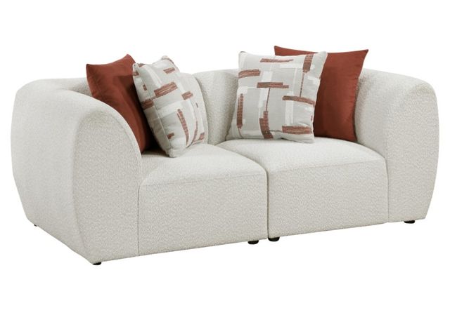 Homelegance® Franz Beige Loveseat-0