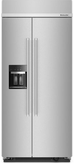 KitchenAid® 36 in. 20.8 Cu. Ft. PrintShield™ Stainless Steel Counter Depth Side-by-Side Refrigerator