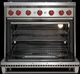 Wolf® 36" 6-Burner Stainless Steel Pro Style Liquid Propane Gas Range-1